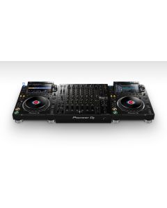 BUNDLE Pioneer DJ 2 CDJ-3000 e 2 Pioneer Dj FLT-3000 + 1 Pioneer Dj DJM-V10 LF