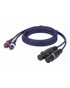 dap-fl25-3-2-rca-male-l-r-2-xlr-f-3-p