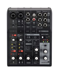 YAMAHA AG06 MKII Black