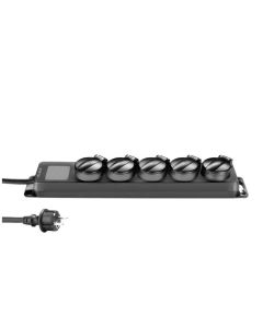 Adam Hall 8747 IP 5 Ciabatta a 5 prese IP44