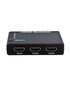 SWITCH HDMI 5 IN - 1 OUT, CON TELECOMANDO, 3D